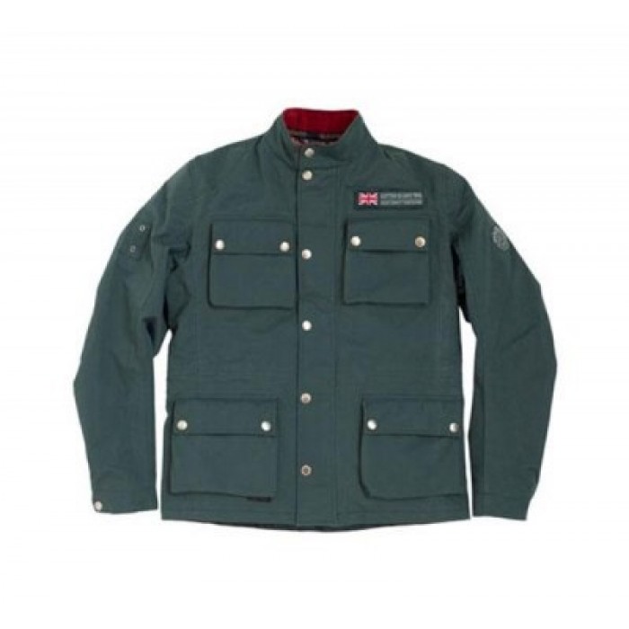 Bultaco Heritage Textile Jacket Green 